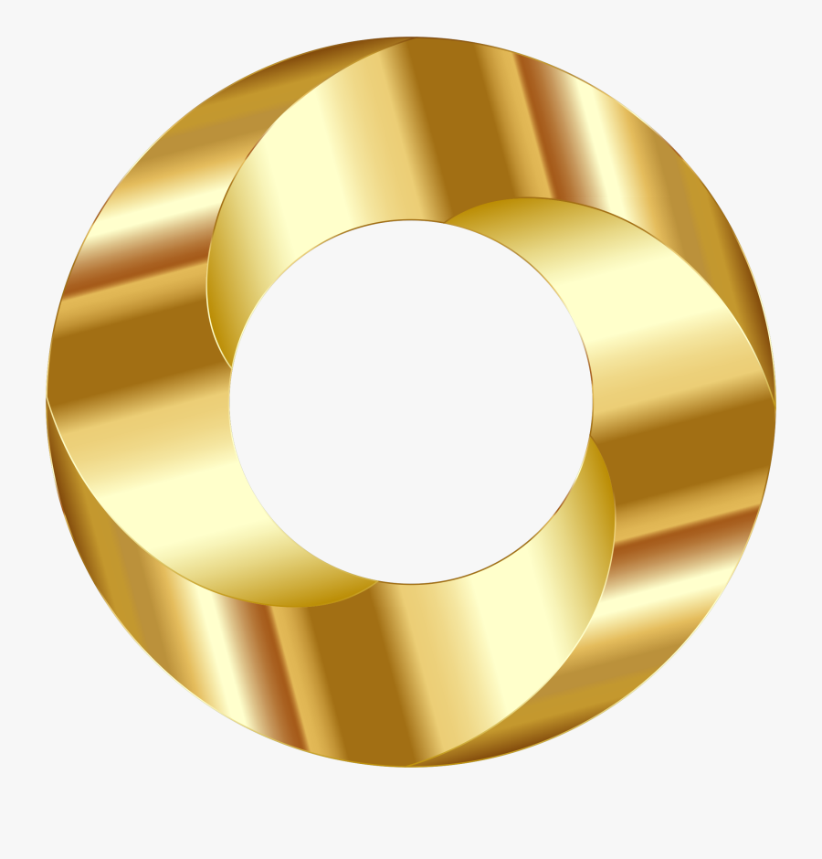 Screw Gold Huge - Circulo De Ouro Png, Transparent Clipart