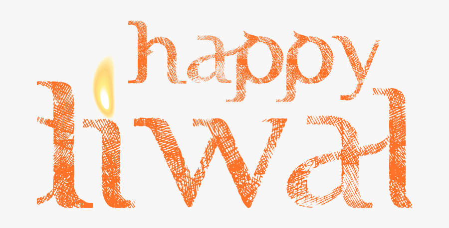 Images Of Happy Diwali - Calligraphy, Transparent Clipart