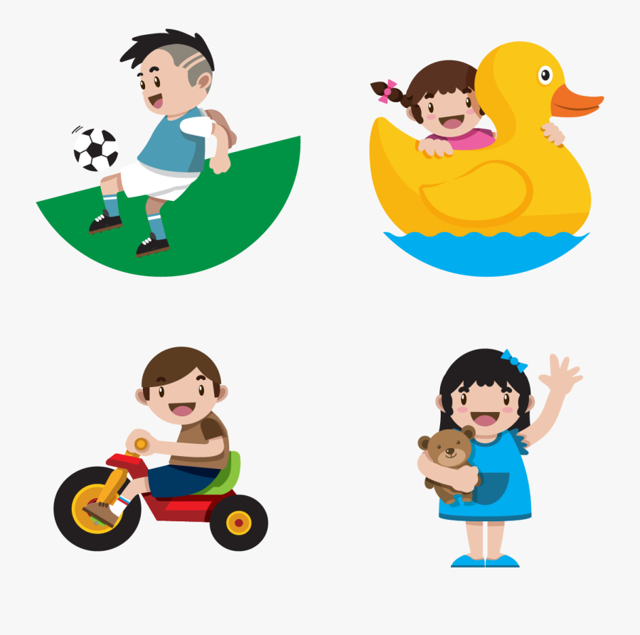 Picture Freeuse Library Clip Art Children Happy Transprent - Vector Kids Stickers, Transparent Clipart