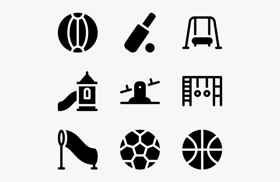 Playground - Kidsplay Icons, Transparent Clipart