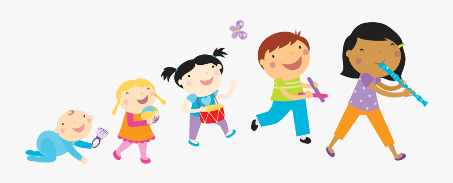 Kinder Musik, Transparent Clipart