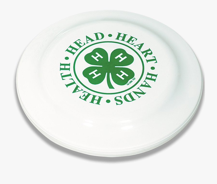 Head Heart Hands Health Flying Disc - 4 H Clip Art, Transparent Clipart
