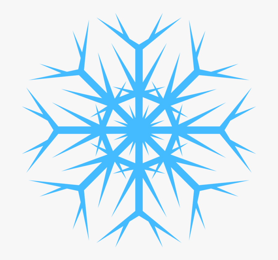 Clip Art Small Snowflakes Vector And Inspiration - Snowflake Png, Transparent Clipart