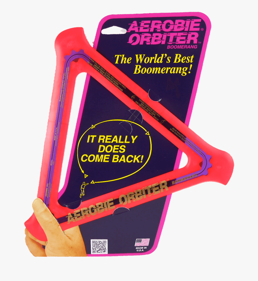 Aerobie Orbiter Boomerang, Transparent Clipart