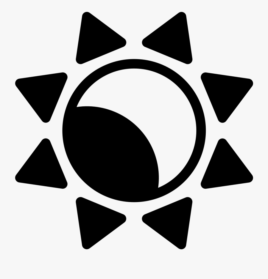 Moon And Sun Icons, Transparent Clipart