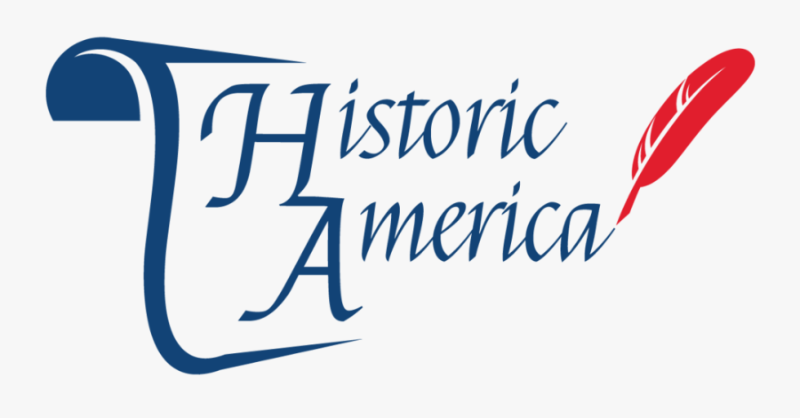 Historic America Full Logo Final - Calligraphy, Transparent Clipart