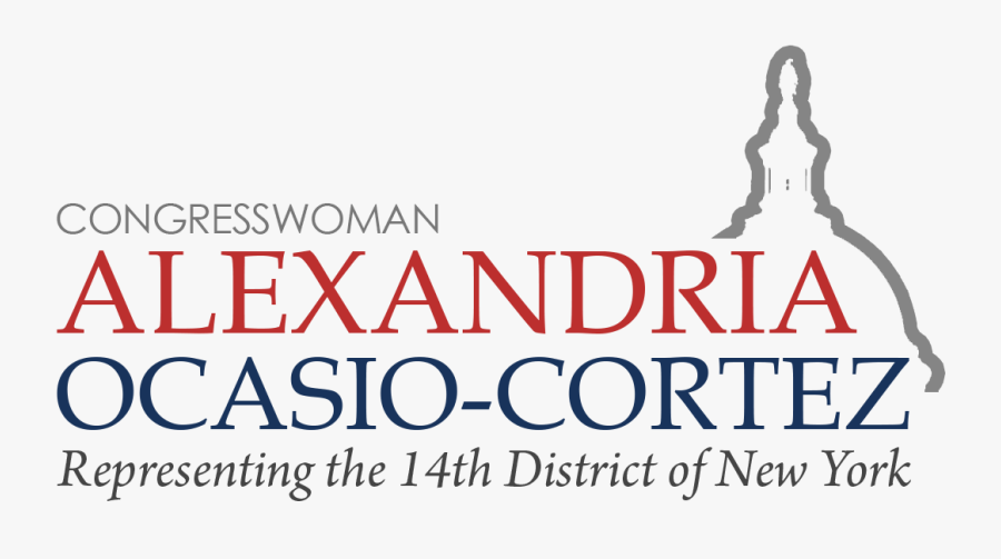 Representative Alexandria Ocasio-cortez - Graphic Design, Transparent Clipart
