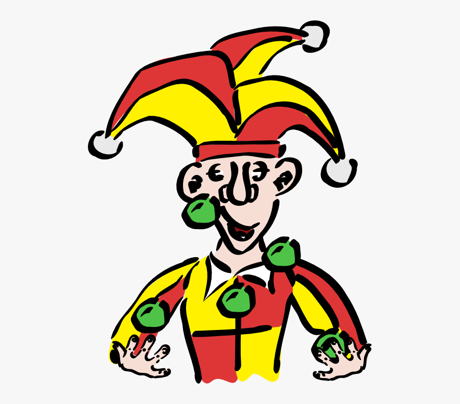 Medieval Times Clipart - Joker Middle Ages, Transparent Clipart
