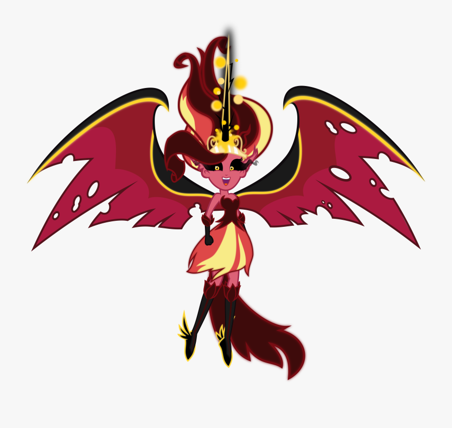 Sundown Clipart - Equestria Girls Evil Sunset Shimmer, Transparent Clipart