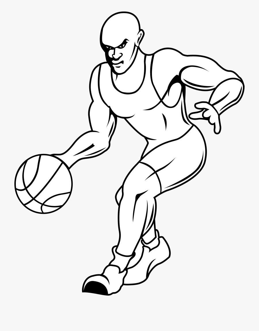 Drawing Basketball Net - Drawing, Transparent Clipart