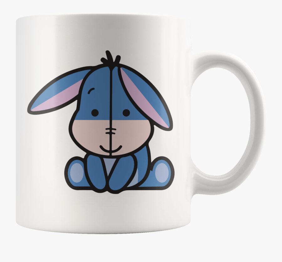 Winnie The Pooh Disney Mug - Disney Cuties Eeyore, Transparent Clipart