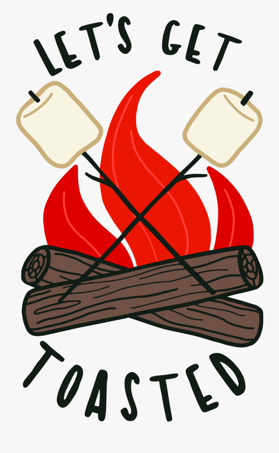 Let"s Get Toasted Tshirt , Free Transparent Clipart ClipartKey