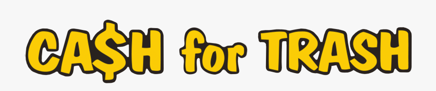 Cash For Trash Logo Png Full, Transparent Clipart