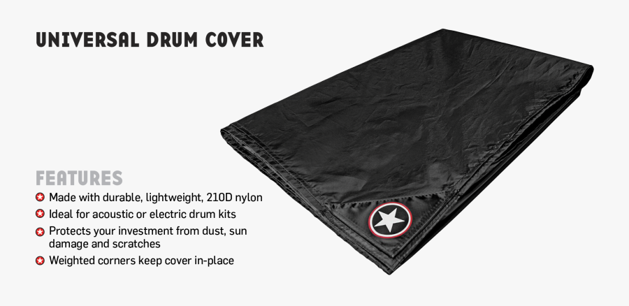 Universal Drum Cover Road Runner - Emblem, Transparent Clipart