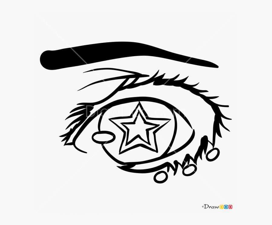 Picture Royalty Free Stock How To Draw Eye - Doodle, Transparent Clipart