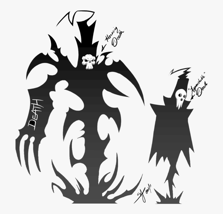Soul Eater-after The Kishin Not Accepting - Lord Death From Soul Eater, Transparent Clipart
