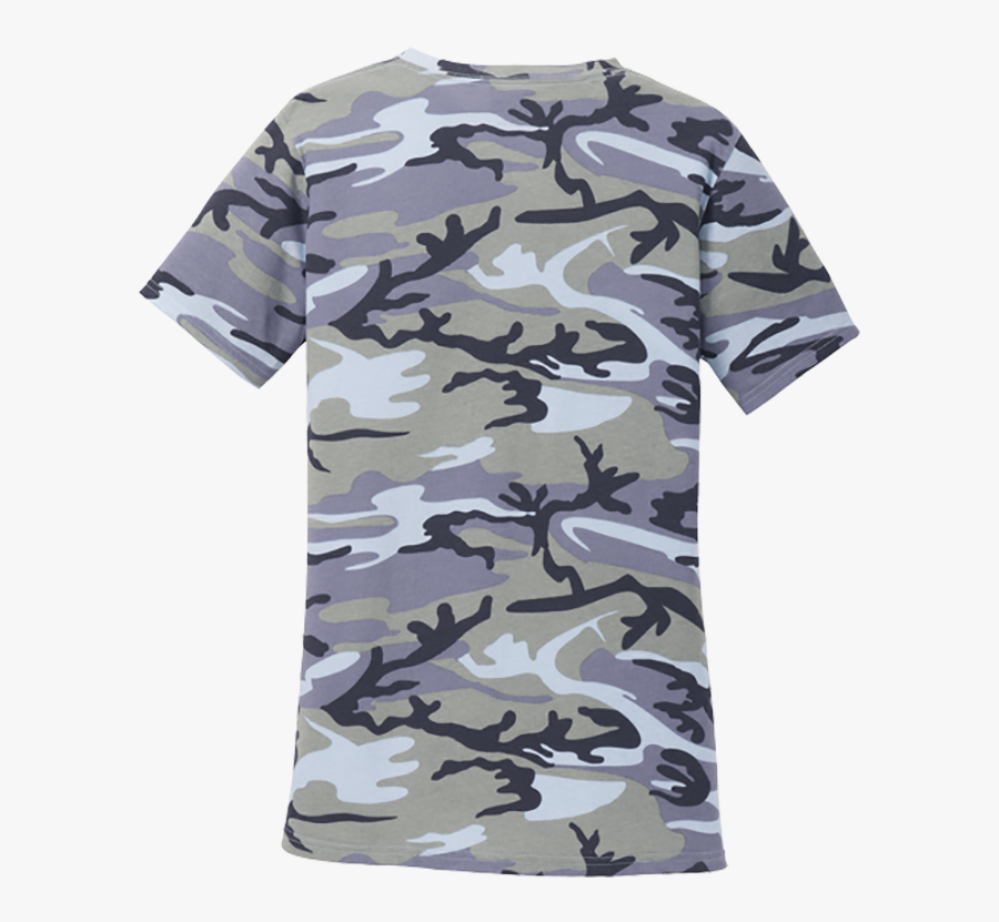 Woodland Blue Camo - Polo Shirt, Transparent Clipart