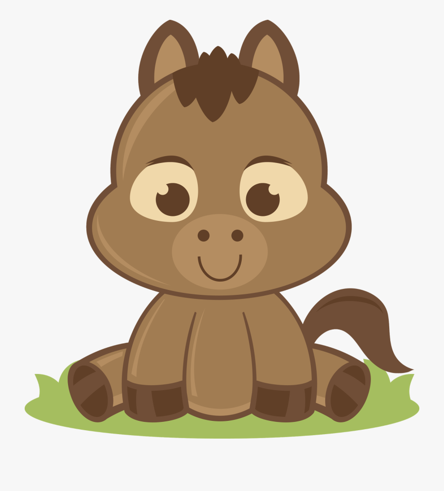 Cute Clipart Png Horse, Transparent Clipart