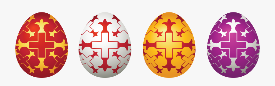 Easter Eggs Vector Png, Transparent Clipart