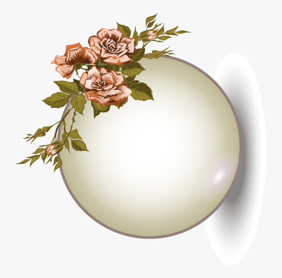 Flower Png Frames Hd, Transparent Clipart