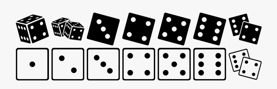 Domino Clipart Board Game - Dominoes, Transparent Clipart