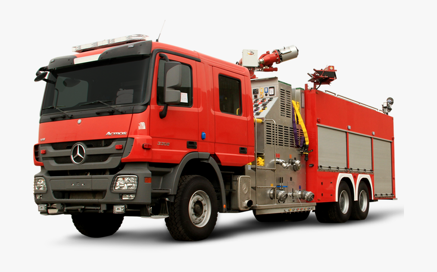 Bristol - Mercedes Fire Truck 2019, Transparent Clipart