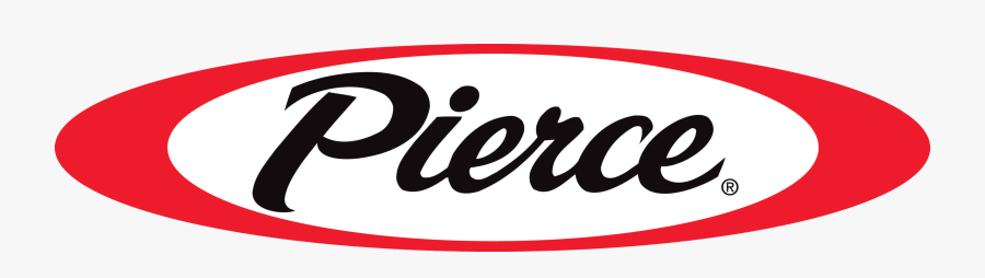 Pierce Fire Truck Logo, Transparent Clipart
