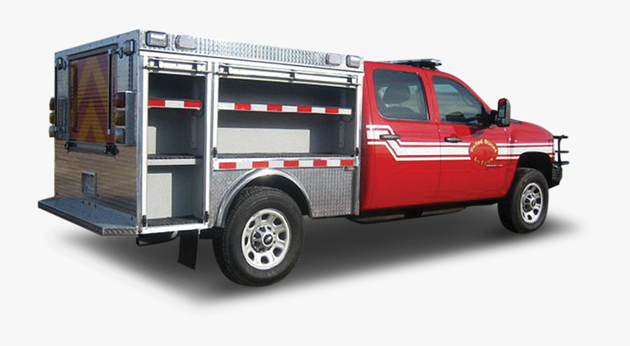 Dry Rescue Trucks - Fire Apparatus, Transparent Clipart