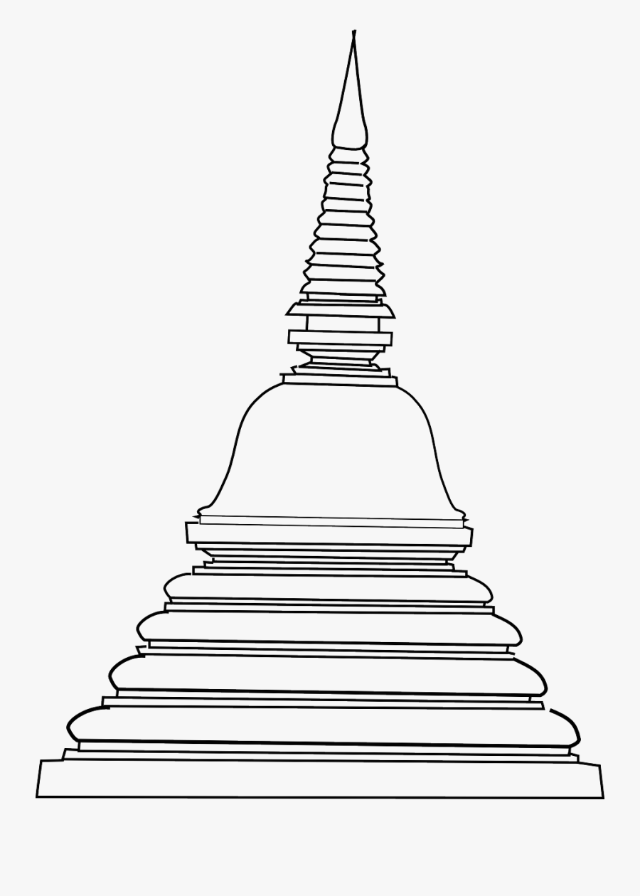Pagoda Buddha Buddhist - Sri Lanka Temple Clipart, Transparent Clipart