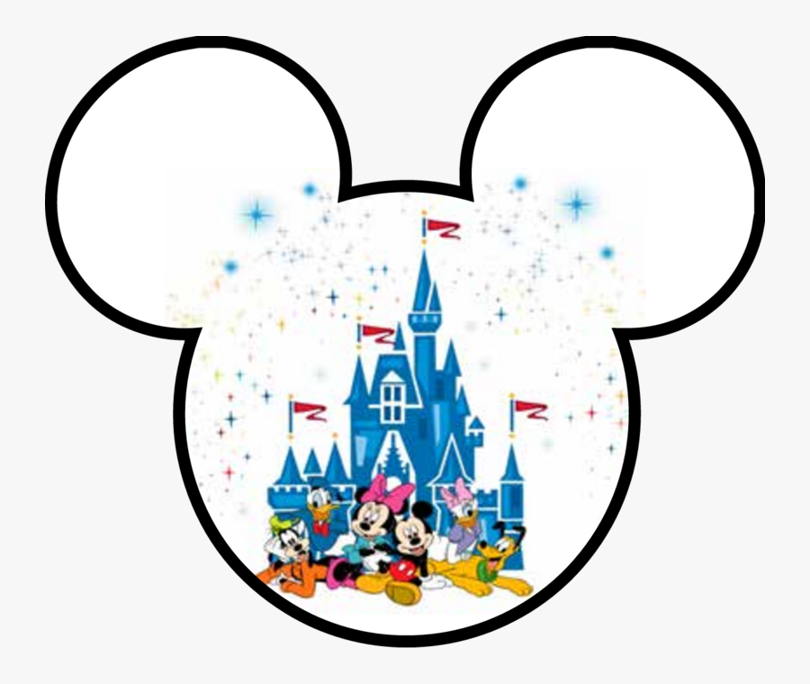 Disney Magic Kingdom Logo, Transparent Clipart