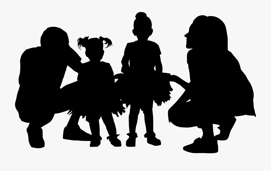 Family Silhouette Png, Transparent Clipart