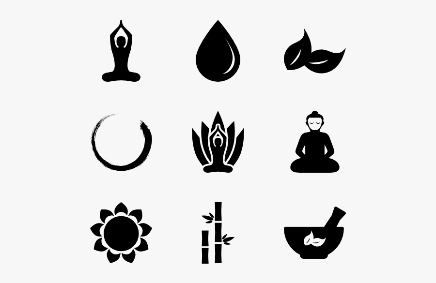 Symbols Of Tibetan Buddhism Religion Computer Icons - Iconos Budismo, Transparent Clipart