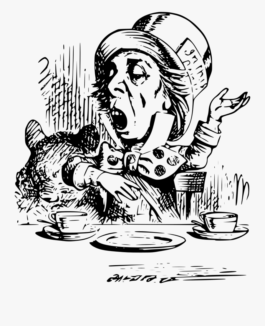 Mad As A Hatter, Transparent Clipart