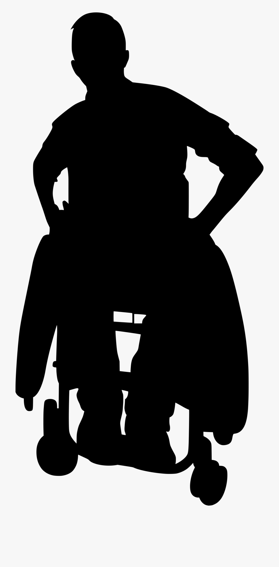Free Download Silhouette- - Silhouette, Transparent Clipart