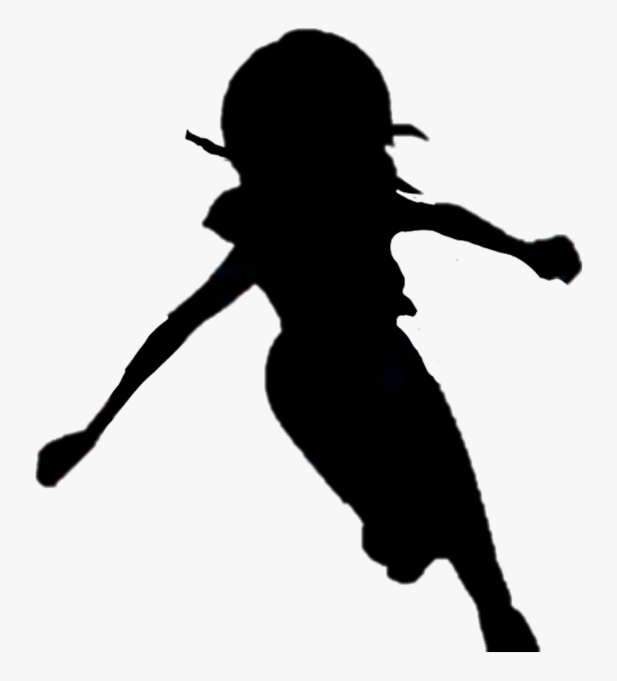 Miraculousladybug Ladybug Silhouette Silhouette- - Miraculous Ladybug Silhouette, Transparent Clipart