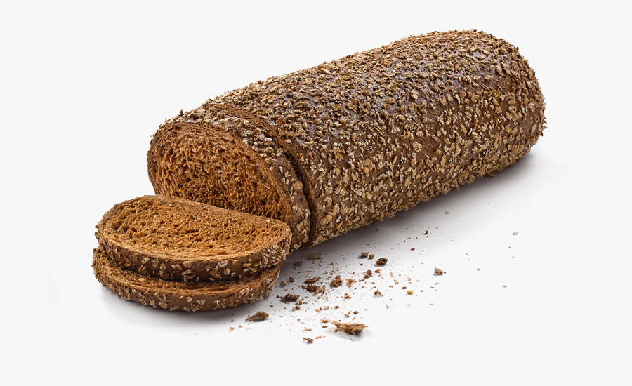 Transparent Slice Of Bread Clipart - Whole Wheat Bread, Transparent Clipart