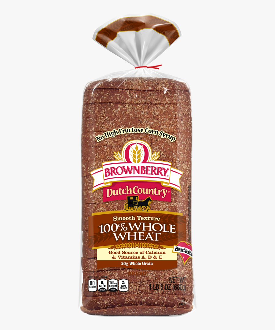 Brownberry Dutch Country 100 Whole Wheat, Transparent Clipart