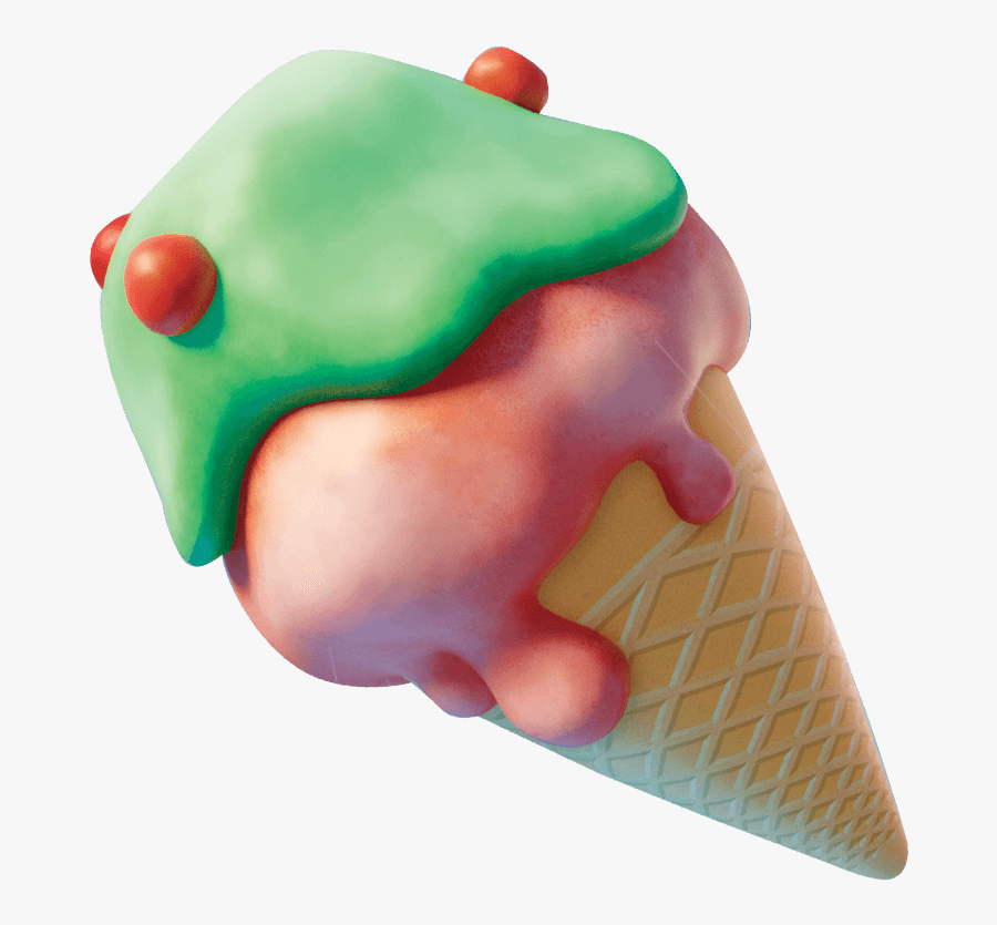 Ice Cream Cone, Transparent Clipart