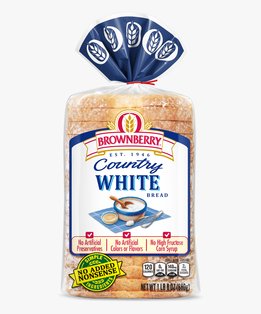Arnold Country White Bread, Transparent Clipart