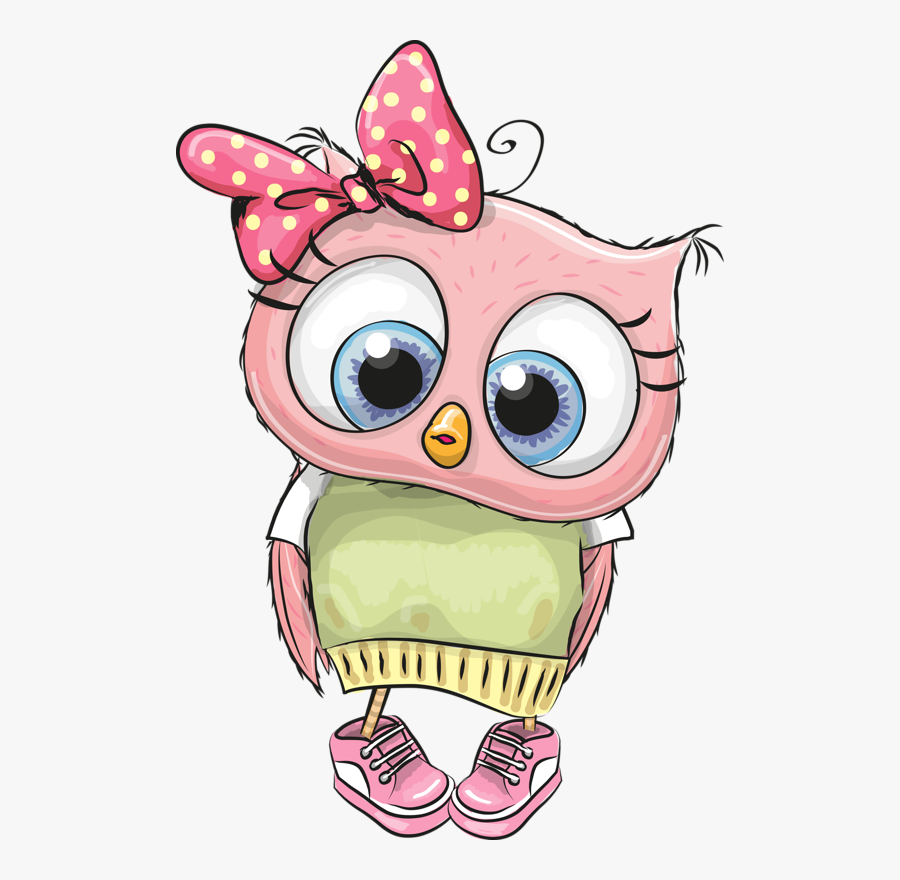 Owl Cartoon Illustration Cute Free Download Image Clipart - Cute Cartoon Owl Png, Transparent Clipart