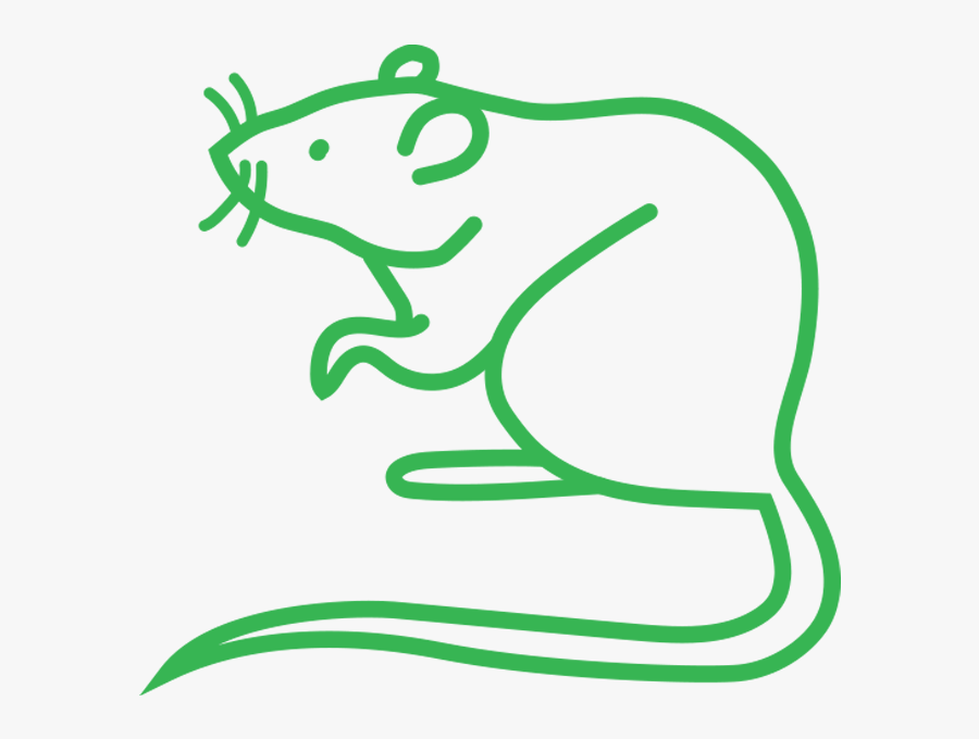 Base Box Is Entirely Enclosed In Aluminum Sheet Metal, - Esboço De Rato, Transparent Clipart