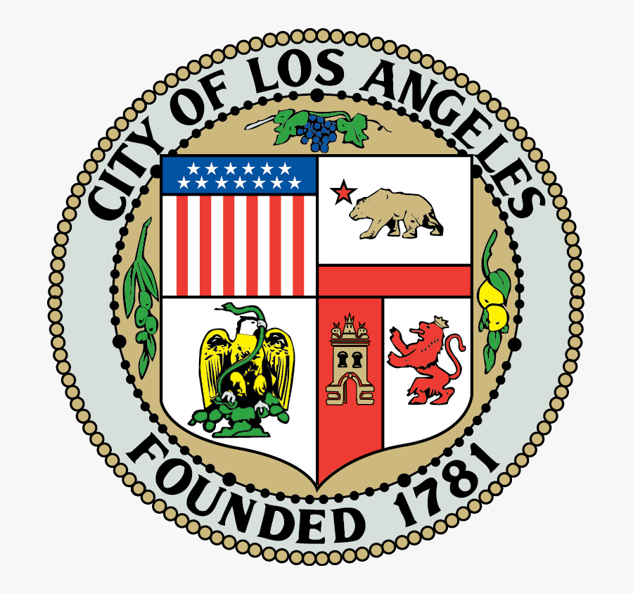 City Seal - City Of Los Angeles Logo, Transparent Clipart