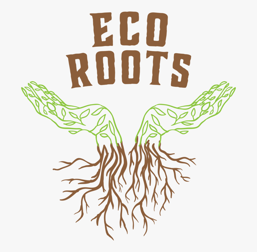Ecoroots Logo, Transparent Clipart
