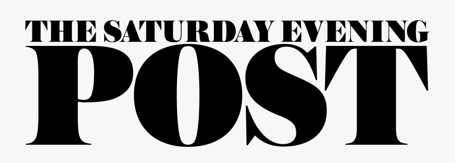 Saturday Evening Post Logo, Transparent Clipart