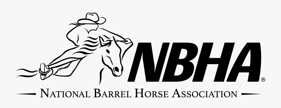Barrel Racing Nbha Logo, Transparent Clipart
