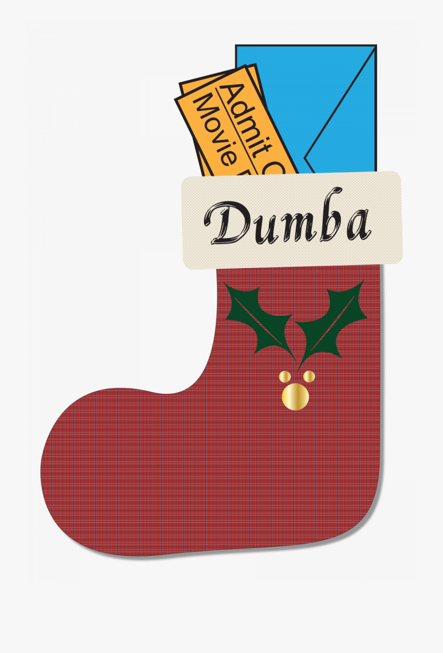 Christmas Stocking, Transparent Clipart
