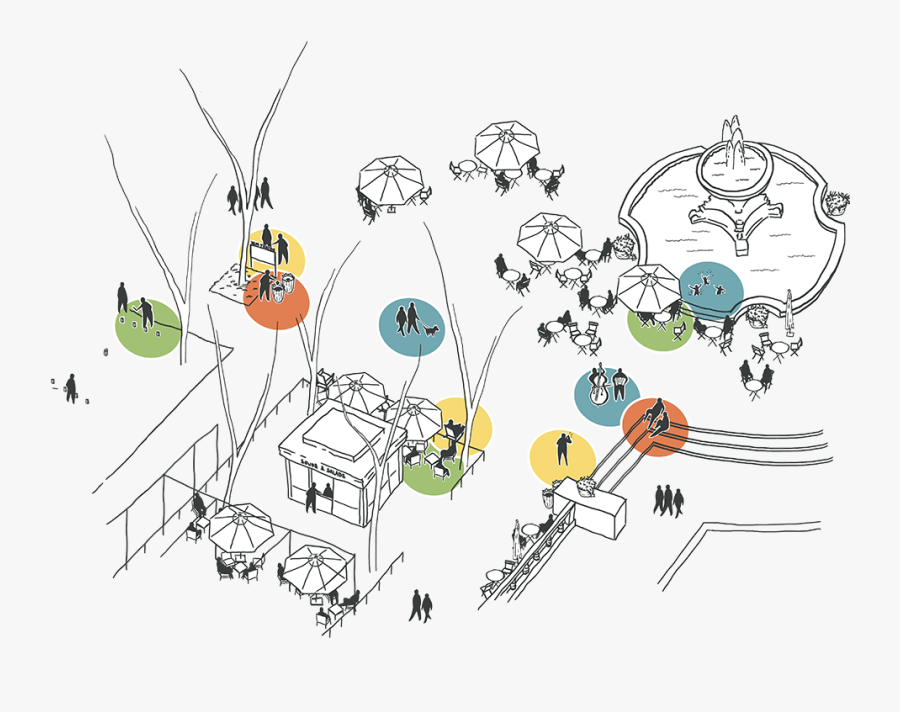 Power Of 10 Placemaking, Transparent Clipart