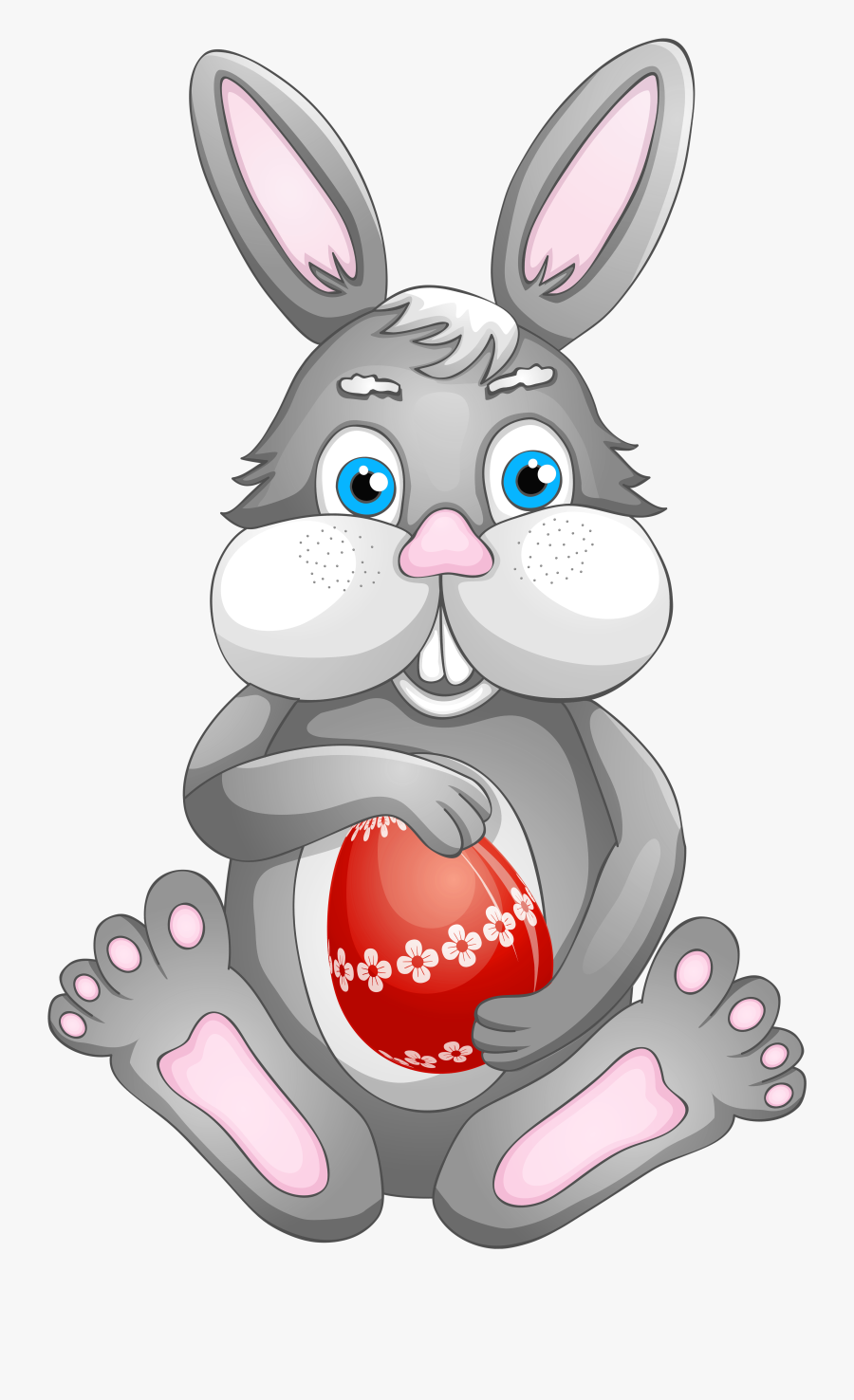 Easter Rabit Png Clip Art - Cartoon, Transparent Clipart