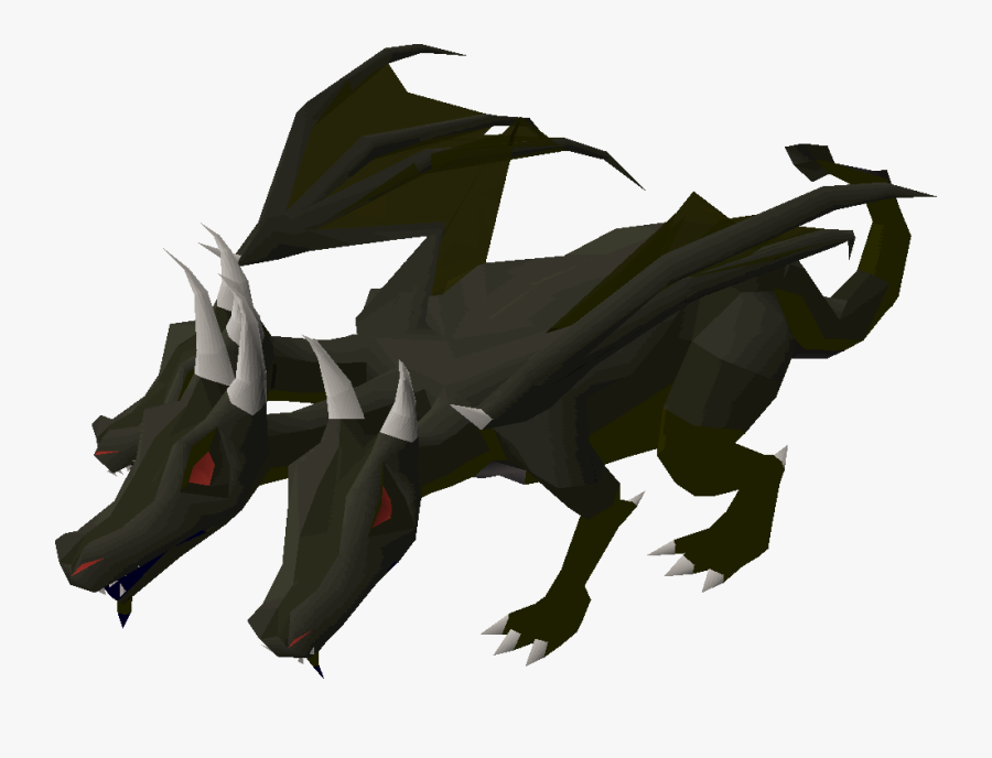 King Black Old School - Runescape King Black Dragon, Transparent Clipart