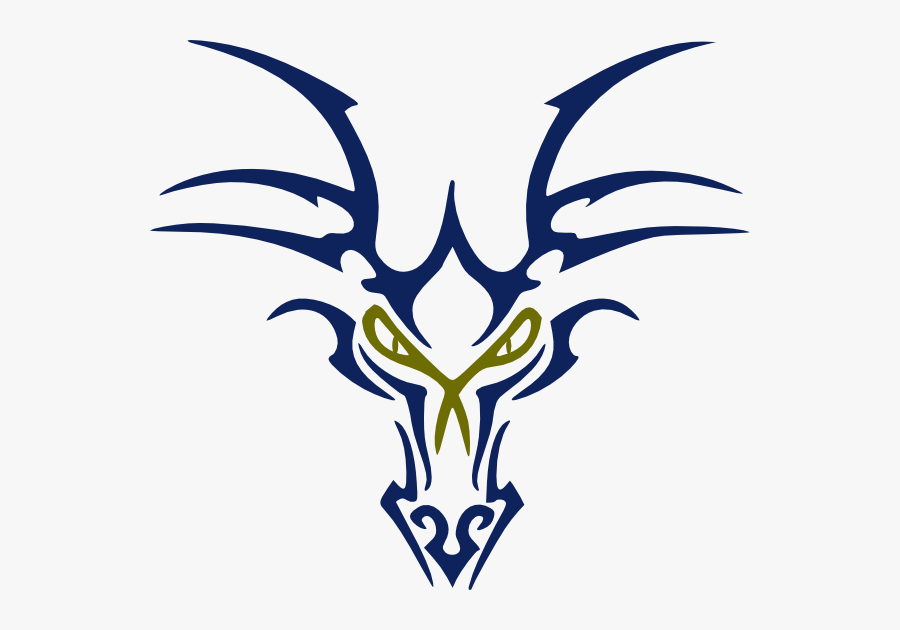 Blue Dragon Png - Blue Dragon Face Png, Transparent Clipart